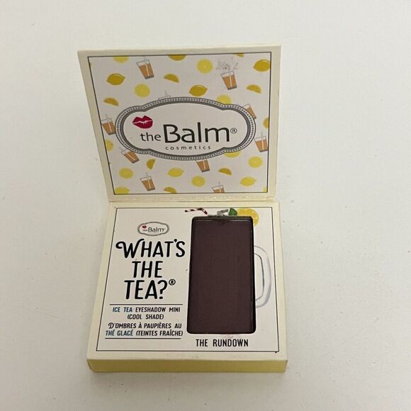 Thebalm What’s The Tea Eyeshadow Single Shade The Rundown Travel Size New - Picture 3 of 4